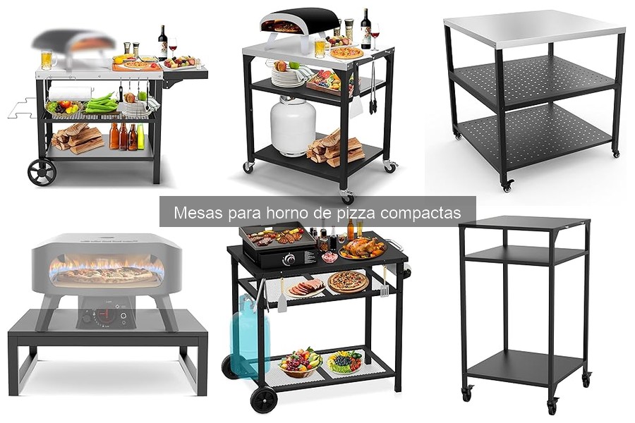 Dónde comprar mesas para horno de pizza compactas