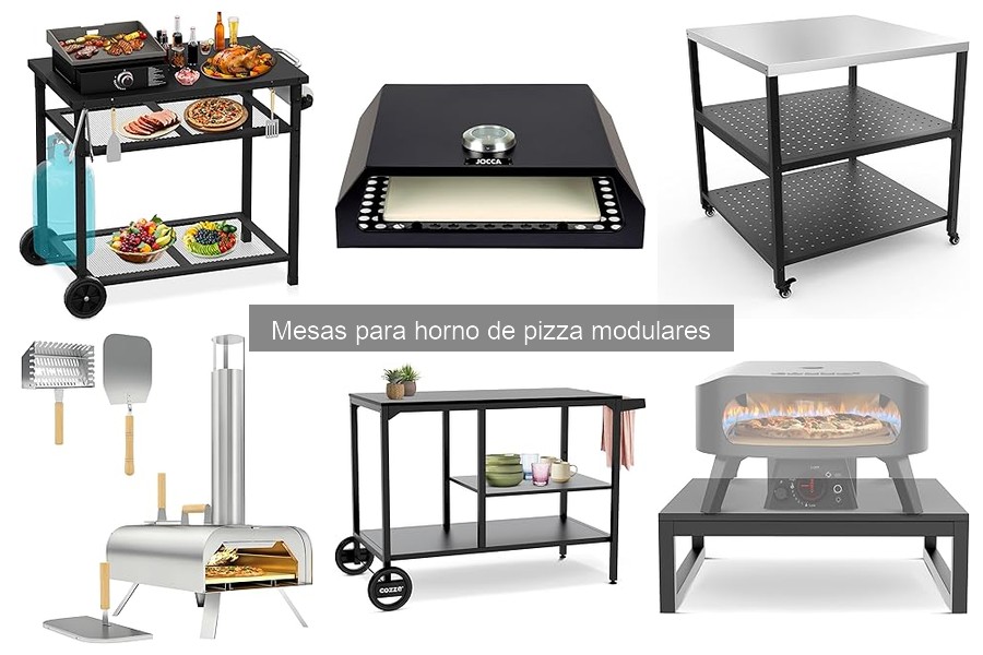 Dónde comprar mesas para horno de pizza modulares fácilmente