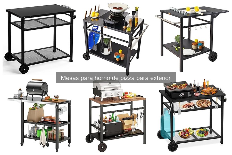Dónde comprar mesas para horno de pizza para exteriores