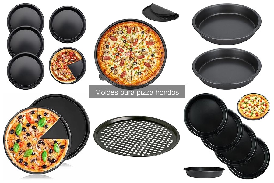 Dónde comprar moldes para pizza hondos: opciones y ofertas