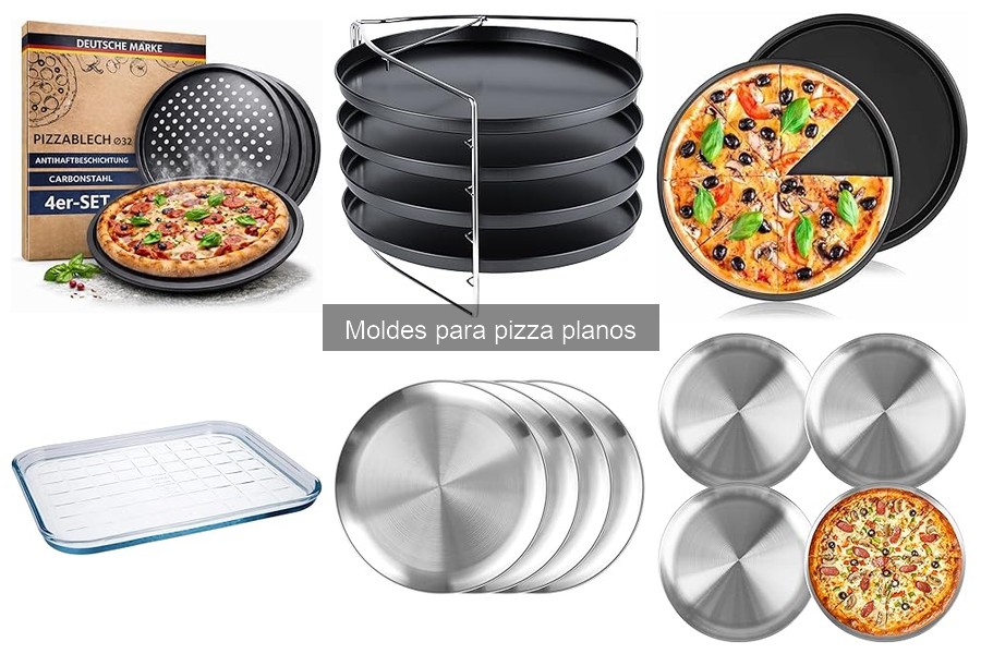 Dónde comprar moldes para pizza planos a buen precio