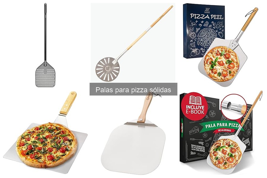 Dónde comprar palas para pizza sólidas y mejores ofertas