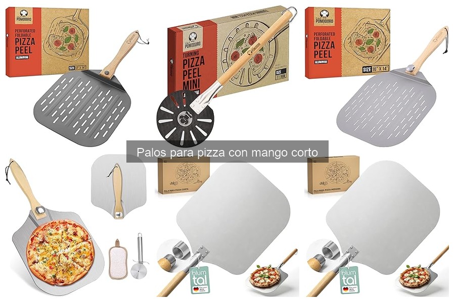 Dónde comprar palos para pizza con mango corto: opciones y precios