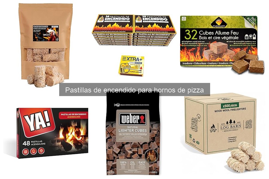 Dónde comprar pastillas de encendido para hornos de pizza