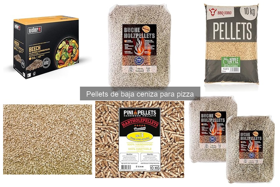 Dónde comprar pellets de baja ceniza para pizza