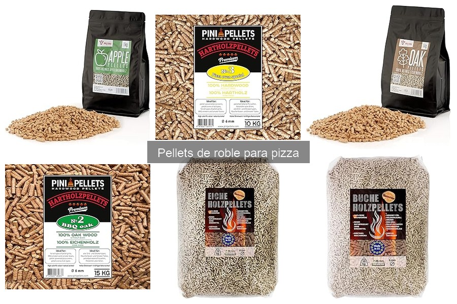 Dónde comprar pellets de roble para pizza: mejores opciones