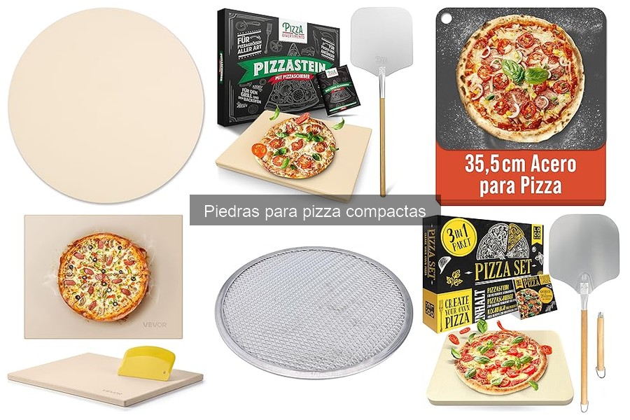 Dónde comprar piedras para pizza compactas a buen precio