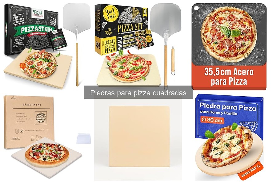 Dónde comprar piedras para pizza cuadradas: mejores opciones