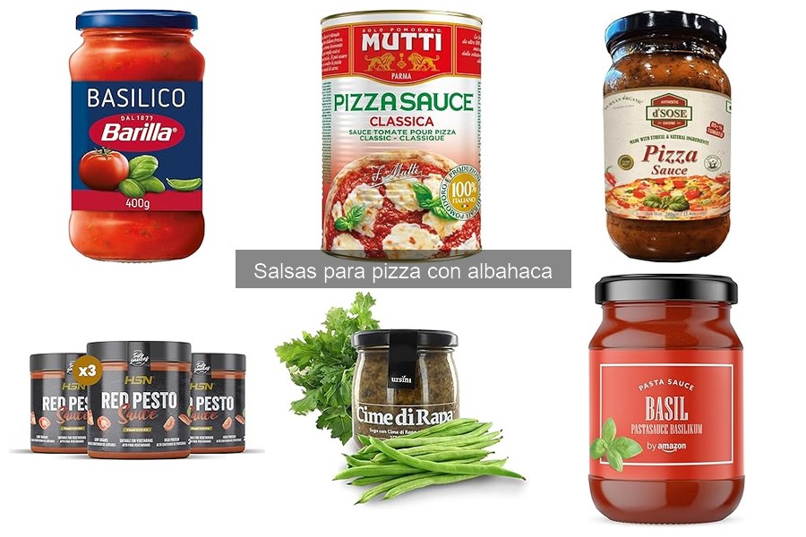 Dónde comprar salsa de pizza con albahaca: mejores tiendas