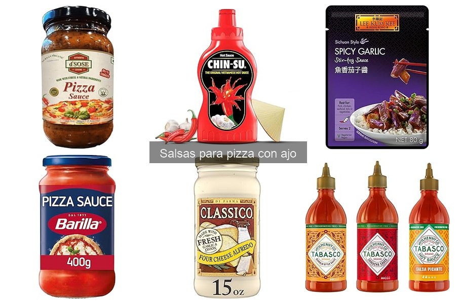 Dónde comprar salsas para pizza con ajo a buen precio
