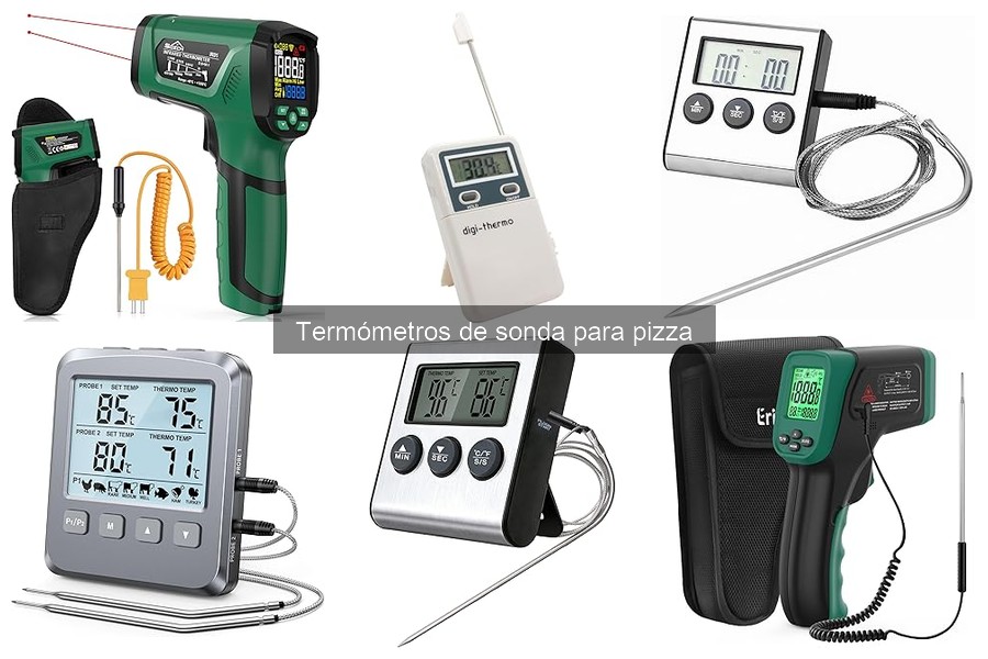 Dónde comprar termómetros de sonda para pizzas y precios