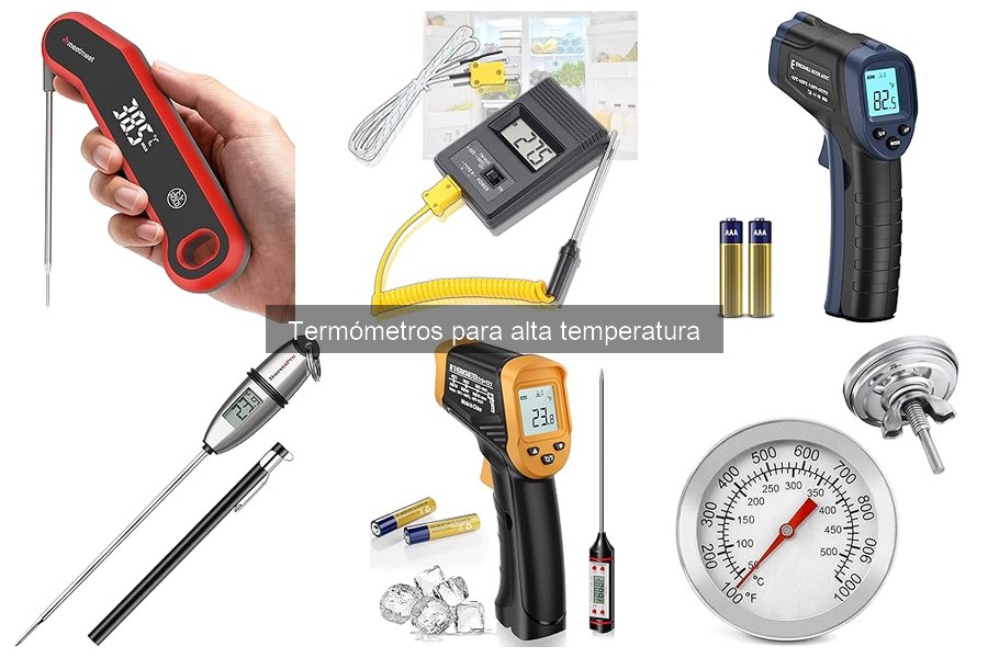 Dónde comprar termómetros para alta temperatura: Mejores opciones