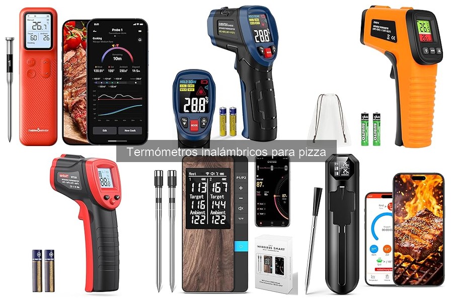 Dónde comprar un termómetro inalámbrico para pizza
