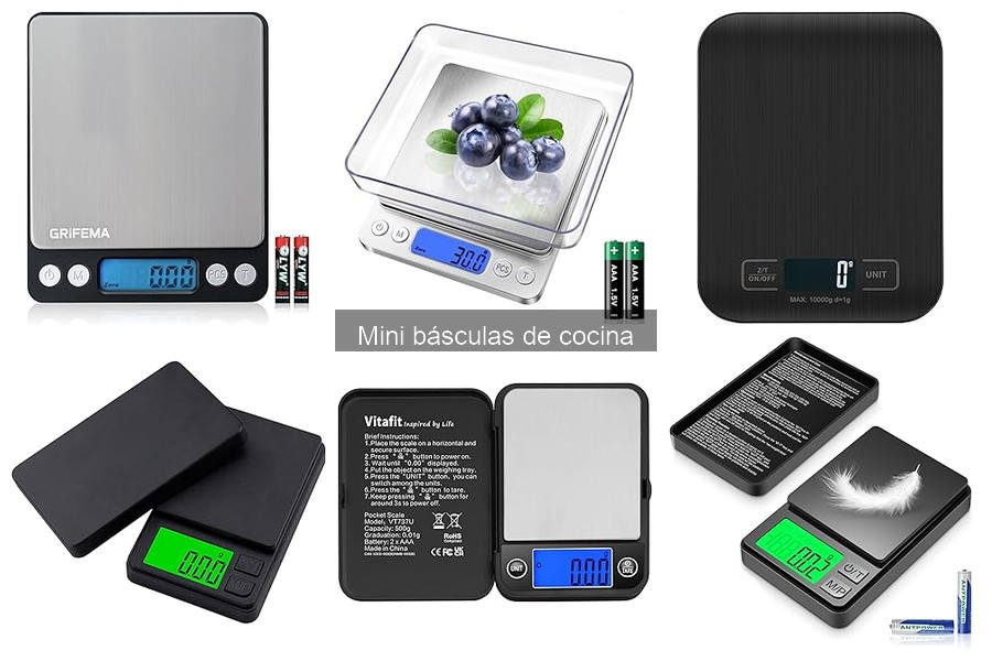 Dónde comprar una mini báscula de cocina: precios y tiendas
