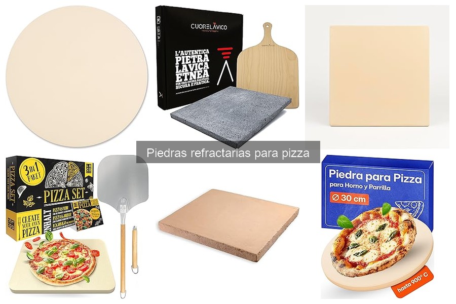 Efectos de la Temperatura en Piedras Refractarias para Pizza
