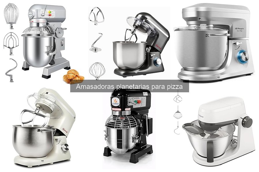Errores comunes al usar amasadoras planetarias para pizza