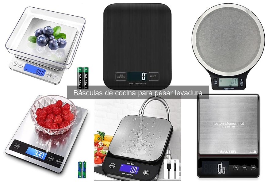 Errores comunes al usar básculas de cocina para levadura