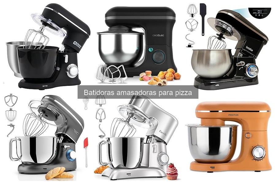 Errores comunes al usar batidoras amasadoras para pizza
