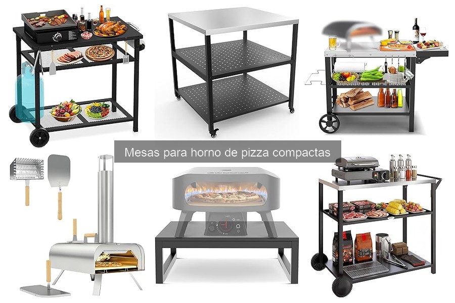Errores comunes al usar mesas para horno de pizza compactas
