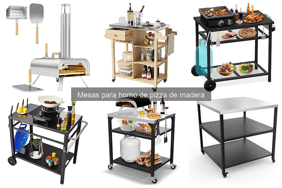 Errores comunes al usar mesas para horno de pizza de madera