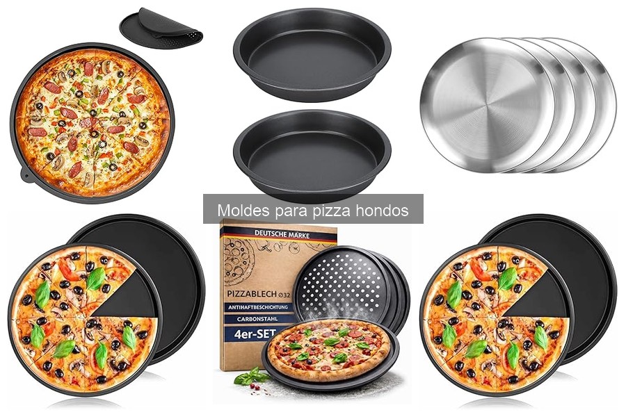 Errores comunes al usar moldes para pizza hondos