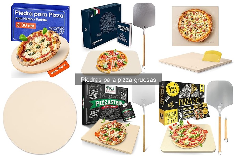Errores comunes al usar piedras para pizza gruesas