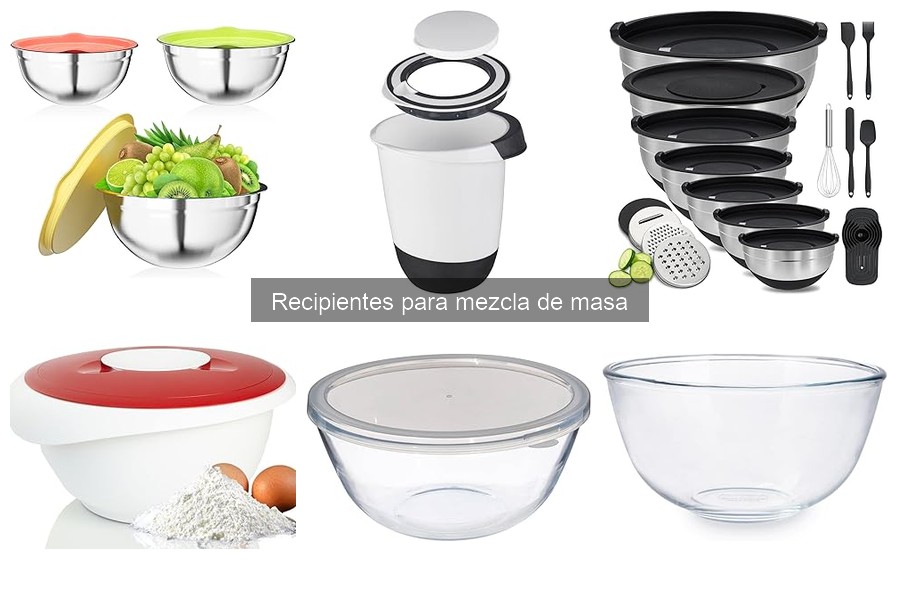 Errores comunes al usar recipientes para mezcla de masa