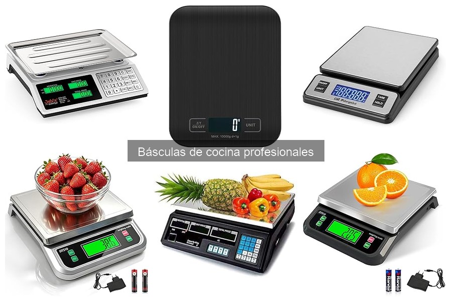 Errores comunes al usar una báscula de cocina profesional