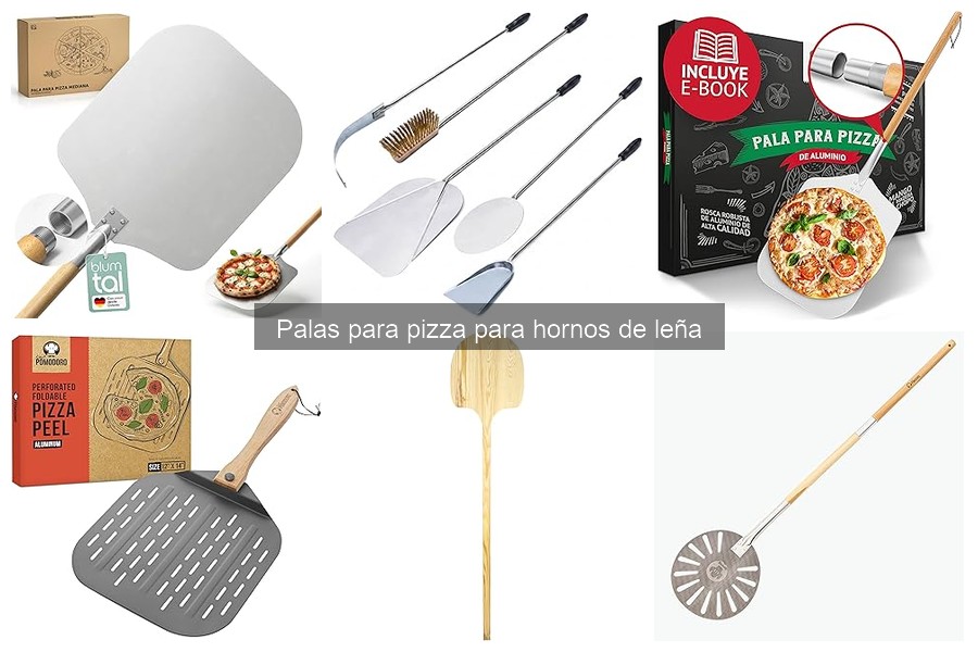 ¿Es necesaria una pala para pizza en hornos de leña?