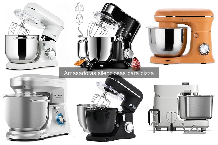 Guía de compra de amasadoras silenciosas para pizza