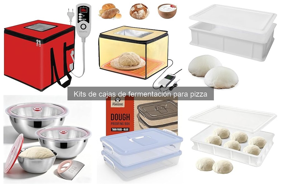 Guía de compra de kits de cajas de fermentación para pizza