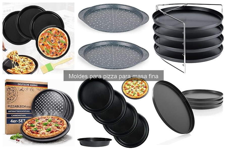 Guía de compra de moldes para pizza de masa fina