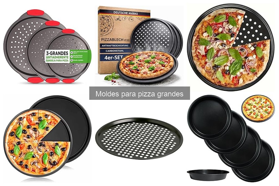 Guía de compra de moldes para pizza grandes