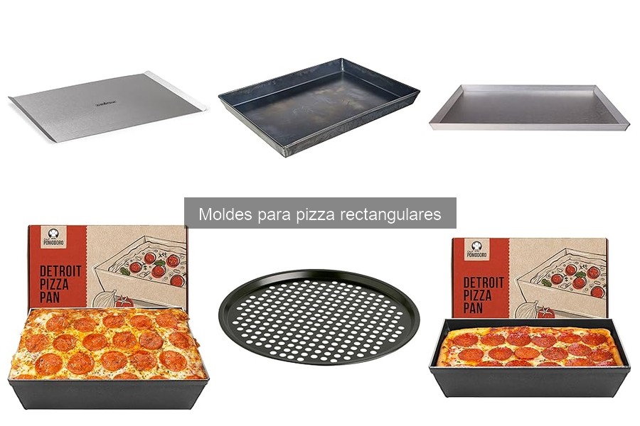 Guía de compra de moldes para pizza rectangulares