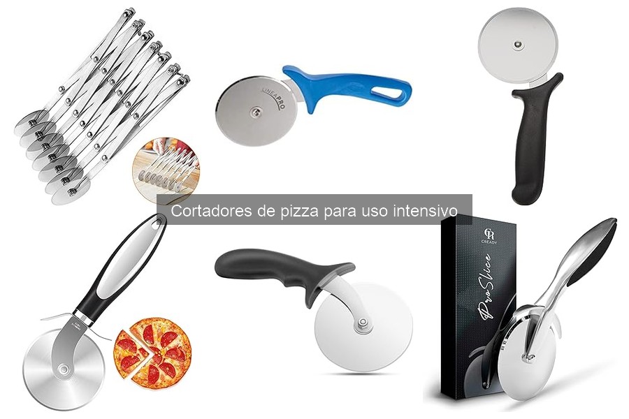 Guía para elegir el mejor cortador de pizza para uso intensivo