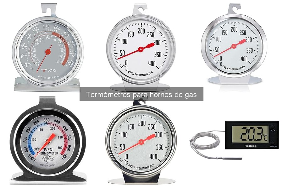 Guía para elegir el mejor termómetro para horno de gas