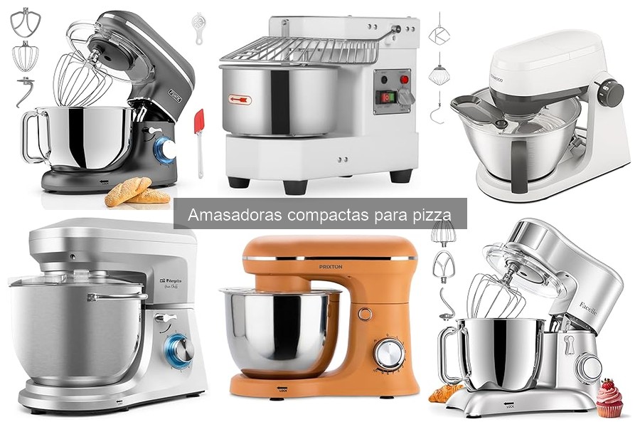 Guía para elegir la mejor amasadora compacta para pizza