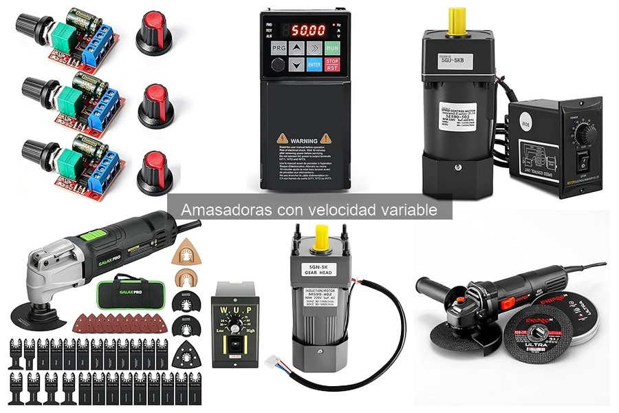 Guía para elegir la mejor amasadora con velocidad variable