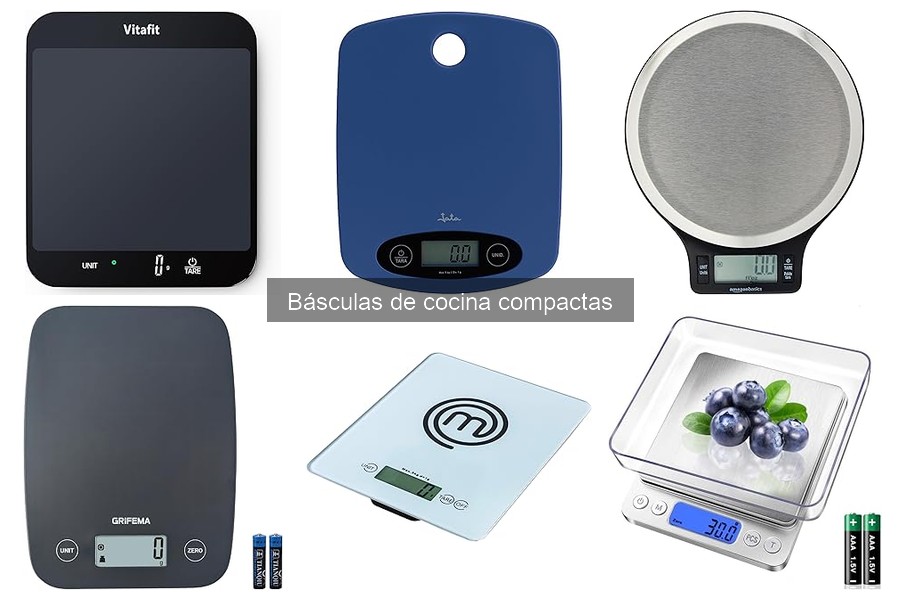 Guía para elegir la mejor báscula de cocina compacta