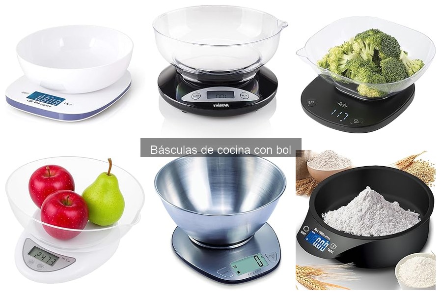 Guía para elegir la mejor báscula de cocina con bol
