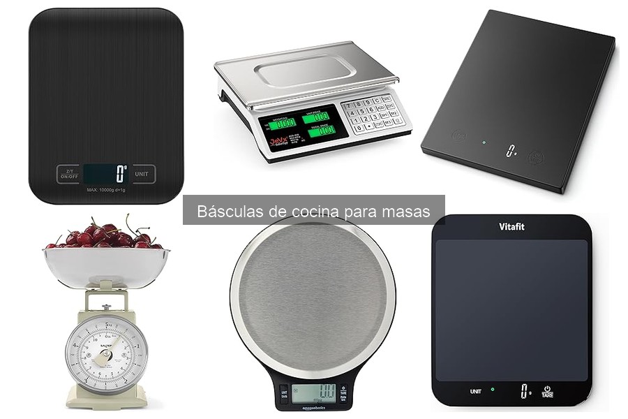 Guía para elegir la mejor báscula de cocina para masas