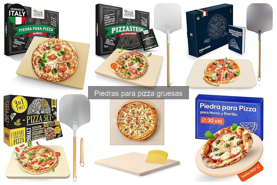Guía para elegir la mejor piedra para pizza gruesa