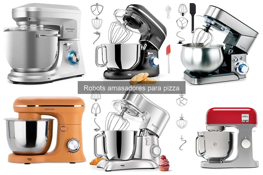 Guía para elegir un robot amasador para pizza ideal