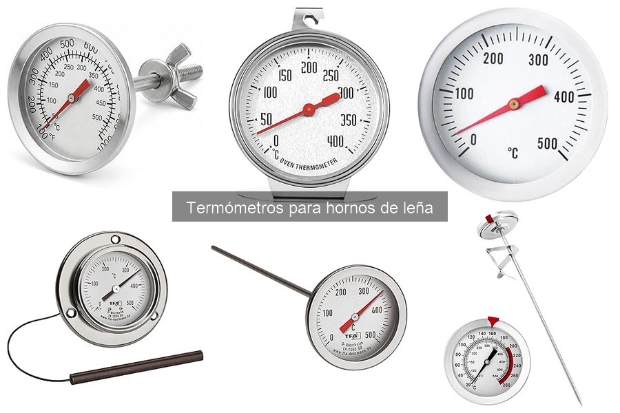Guía para Elegir un Termómetro para Horno de Leña