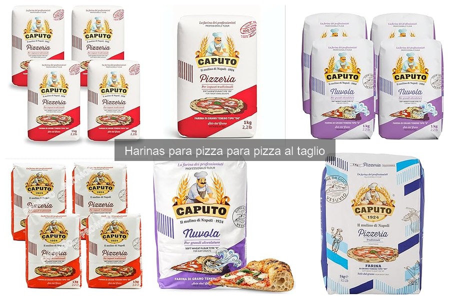 Hidratación ideal para masa de pizza al taglio según harina
