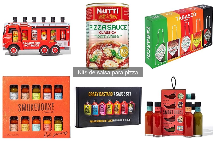 Ingredientes Comunes en Kits de Salsa para Pizza