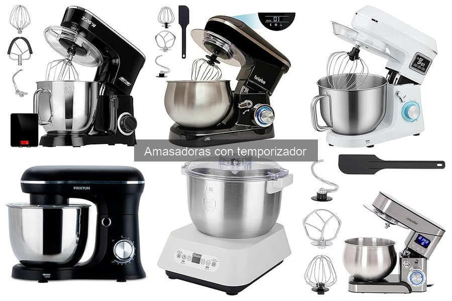 Instala y configura tu amasadora con temporizador fácilmente