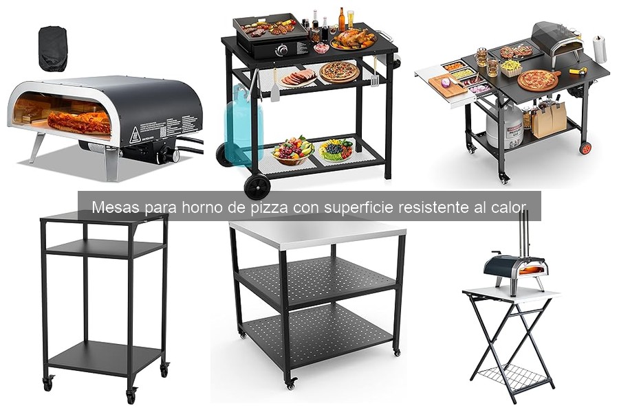 Instalación de mesas para horno de pizza: pasos y consejos