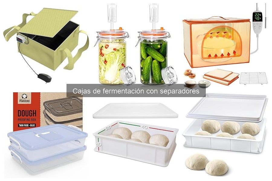 Instrucciones para usar cajas de fermentación con separadores