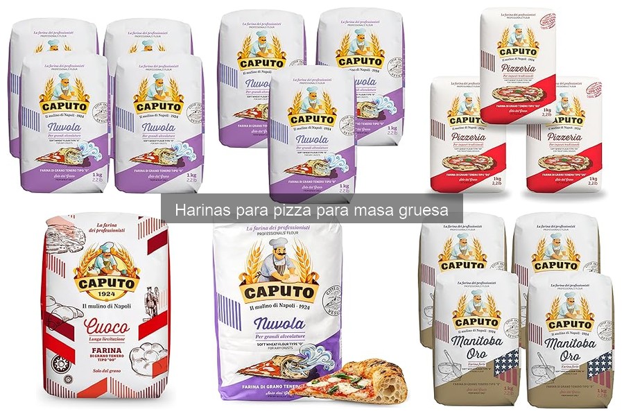 La mejor harina para pizza gruesa: recomendaciones y precios